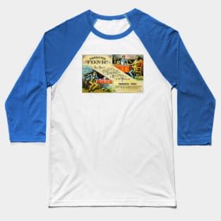 19th c. Parker's Medical Tonic Baseball T-Shirt